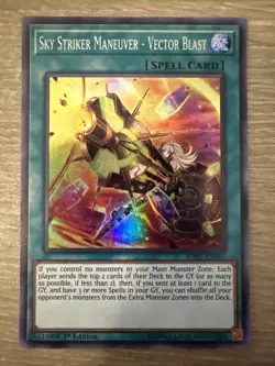 Sky Striker Maneuver - Vector Blast SOFU-EN061 LP Soul Fusion-1st Edition 1st... - Image 1