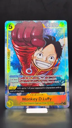 Monkey.D.Luffy OP07-109 (Alt Art) SR TCG Card One Piece CCG English - Image 1