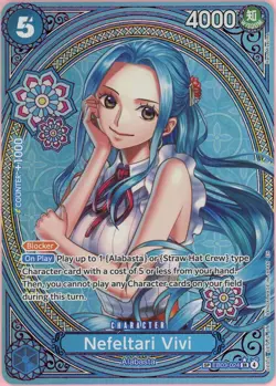 One Piece Single: Nefeltari Vivi SP EB03-024 Extra Booster Heroines Edition NM - Image 1