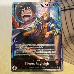 ONE PIECE SILVERS RAYLEIGH ALT ART OP12-001 English - Image 1