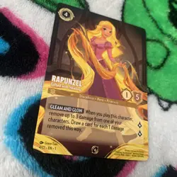 Disney Lorcana Rapunzel Gifted with Healing 4/C1 Promo - Non Foil Near Mint - Image 4