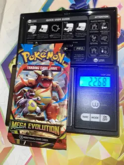 (HEAVY) 22.68g Pokemon TCG Mega Evolution Booster Pack (SEALED)✅ - Image 1