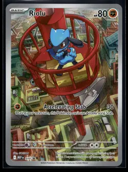 2025 Pokemon MEP EN ME BSP 010 Riolu Mega Evolutions ETB Promo NM - Image 1
