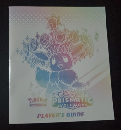 Pokemon TCG Prismatic Evolutions ETB Player's Guide Manual Book - Image 1