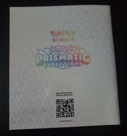 Pokemon TCG Prismatic Evolutions ETB Player's Guide Manual Book - Image 2