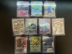Pokemon TCG Illustration Rare/ Full Art Lot Of 10 - Image 1