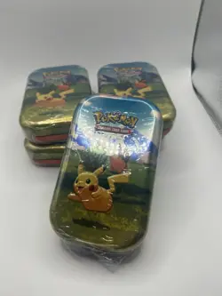 Pokemon TCG Mega Evolution 5 Ascended Heros Mini Tin - Factory Sealed - Image 1