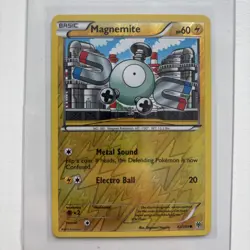 Pokemon - Magnemite - 42/135 - Common - Reverse Holo - BW Plasma Storm - NM Mint - Image 1