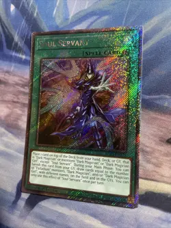 Yugioh - Soul Servant - RA03-EN271 - Platinum Secret Rare - 1st Edition - NM - Image 2