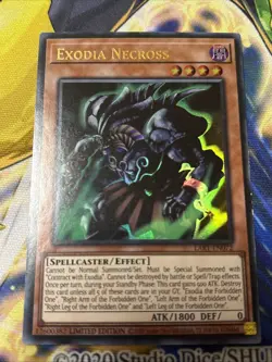 Exodia Necross - LART-EN072 - Ultra Rare - Limited Edition - LP/NM - Image 1