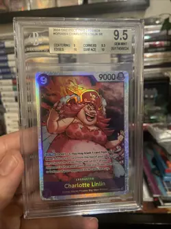 2024 One Piece Charlotte Linlin OP08-069 Two Legends Foil BGS 9.5 - Image 1