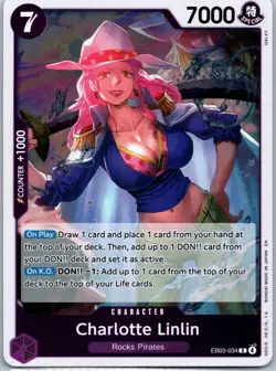 Charlotte Linlin R Extra Booster: One Piece Heroines Edition EB03-034 NM - Image 1