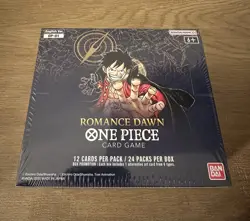 One Piece OP-01 Romance Dawn Blue Bottom Booster Box SEALED English 1st Wave - Image 1