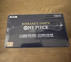 One Piece OP-01 Romance Dawn Blue Bottom Booster Box SEALED English 1st Wave - Image 4