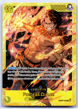Portgas.D.Ace OP07-119 SEC Premium Booster One Piece - Image 1