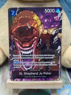ST. SHEPARD JU PETER (ALTERNATE ART) OP13-084 CARRYING ON HIS WILL - Image 1