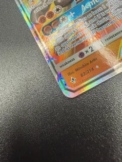 Pokemon TCG Marshadow & Machamp GX Holo Card 82/214 Sm-Unbroken Bonds - Image 5