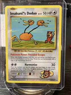 Pokemon TCG Imakuni's Doduo Secret Rare Card 112/108 XY Evolutions - Image 1