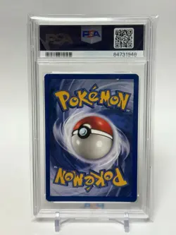 Pokemon TCG Alakazam Base Set Holo Card 001/102 WOTC PSA 7 Vintage 1999 - Image 2
