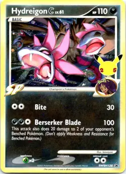 Hydreigon C lv.61 - Promo SWSH: Sword & Shield Promo Cards SWSH138 NM NM-LP - Image 1