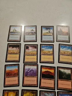 MTG Mirage Basic Land set, 20 cards - all art included - Image 2