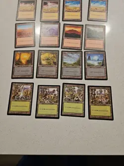 MTG Mirage Basic Land set, 20 cards - all art included - Image 4