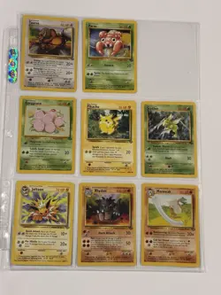 Pokemon TCG Jungle Bundle 8 Cards - Excellent Condition -LP/NM - Image 1
