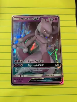 Mewtwo GX 31/68 Hidden Fates Set ULTRA RARE Full Art Pokemon Card MINT/NM - Image 1