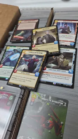 Star Wars Unlimited Supreme Leader Snoke Showcase Foil & Over SWU 1500 Cards! - Image 2
