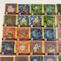 1999 Artbox Pokemon Action Flipz Premier Edition & Series One Cards Lot of 49 - Image 2