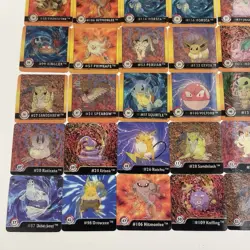 1999 Artbox Pokemon Action Flipz Premier Edition & Series One Cards Lot of 49 - Image 4