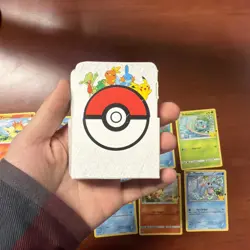 Lot of 10 25th anniversary Mcdonalds Promo Pokemon Cards with Card Holder - Image 2