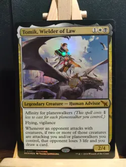 Tomik, Wielder of Law FOIL - Murders at Karlov Manor - NM to LP (see pics) MTG - Image 1