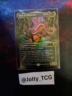Mass of Mysteries (Borderless) Commander: Lorwyn Eclipsed Foil - Image 1