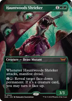 Hauntwoods Shrieker (Borderless) Duskmourn: House of Horror Regular - Image 1