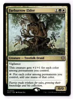 Faeburrow Elder 53 Commander: Lorwyn Eclipsed Normal NM - Image 1