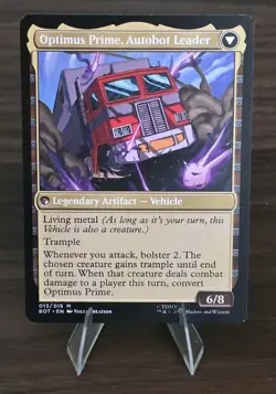 MTG Optimus Prime, Hero Universes Beyond: Transformers Regular Free Ship - Image 2