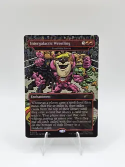 Intergalactic Wrestling Possibility Storm FOIL MTG TMNT Secret Lair Near Mint - Image 1