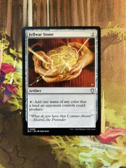 Fellwar Stone Commander: Bloomburrow NM MTG - Image 1