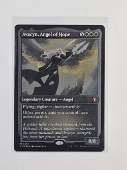 Avacyn, Angel of Hope (Foil Etched) Commander Masters Foil - Image 1