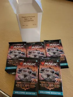MTG Streets Of New Capenna Welcome Booster box 5 Packs - Image 2