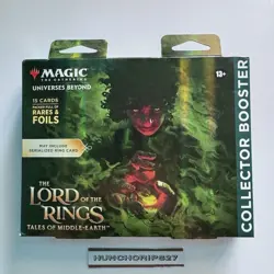 MTG Lord of the Rings Collector Omega Booster ONE PACK Box Tales of Middle-Earth - Image 1