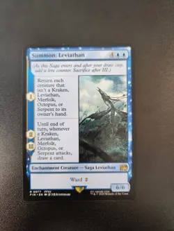 2025 MTG Final Fantasy Summon: Leviathan 77 - Image 1