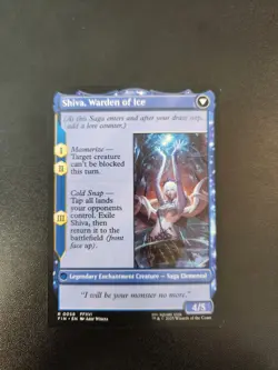 2025 MTG Final Fantasy Jill, Shiva's Dominant Shiva, Warden of Ice 58 - Image 2