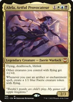 ** Alela, Artful Provocateur ** Commander (EDH) Deck ** MTG - Image 1