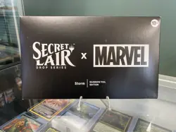 Magic: The Gathering Secret Lair Marvel Storm Rainbow Foil Edition Box - Image 1