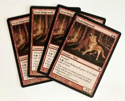 Feral Ridgewolf (4) LP Shadows Over Innistrad MTG Magic the Gathering - Image 1