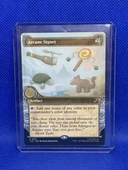 MTG Avatar Arcane Signet Borderless Non-Foil NM/MINT - Image 1