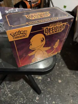 Pokemon Scarlet & Violet Obsidian Flames Elite Trainer Box Charmander Promo - Image 1