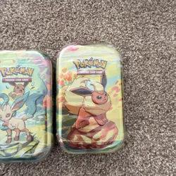 Pokemon TCG Scarlet & Violet Prismatic Evolutions Mini Tin SEALED X2✅ - Image 4